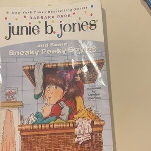 Junie b Jones by Barbara Park ! “Junie b Jones and some sneaky peeky spying”